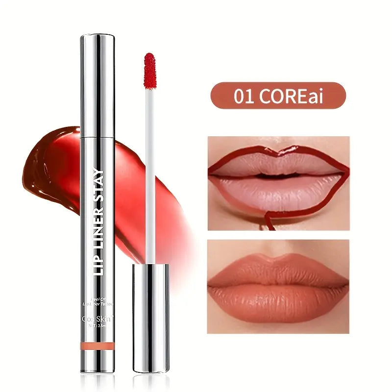 Peel Off Lip Liner & Gloss Lip - Water Proof - Arabian Lamsa