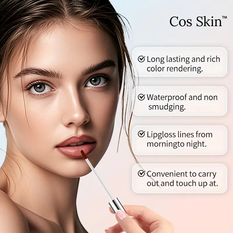 Peel Off Lip Liner & Gloss Lip - Water Proof - Arabian Lamsa